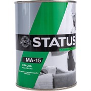 Масляная краска по металлу дереву бетону Радугамалер МА-15 STATUS