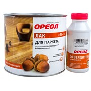 Двухкомпонентный лак для паркета для внутренних Ореол 6263