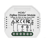 Переключатель Moes ZigBee Smart Dimmer Module (на 1 канал) белый модели ZM-105-M