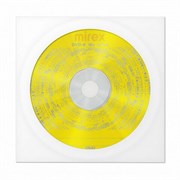 Диск DVD-R MIREX, 4,7 Гб, 16x, бумажный конверт, 1 штука, UL130003A1C