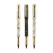 Ручка шариковая в футляре BRUNO VISCONTI "DreamWrite Carrara", СИНЯЯ, корпус ассорти, 0,5 мм, 20-0264/61