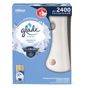 Освежитель воздуха диспенсер автоматический со сменным баллоном 269 мл, GLADE "Свежесть белья", 864988