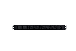 Rack PDU Switched, Uniprom series, 1U, 240V, 1P, 16A, 10xC13 2xC19, 2m cord, IEC320 C20