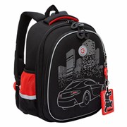 Ранец GRIZZLY анатомическая спинка, c бейджем, для мальчиков, "NIGHT RACE", 36х28х20 см, RAz-287-8/1 Ранец GRIZZLY анатомическая спинка, c бейджем, для мальчиков, "NIGHT RACE", 36х28х20 см, RAz-287-8/1