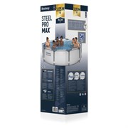Каркасный бассейн "Steel Pro Max" 305х76 см, 4678 л, BESTWAY, 56406