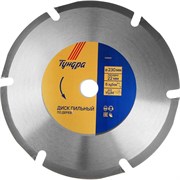 Диск пильный для быстрой и плавной обработки дерева для УШМ ТУНДРА 5396841