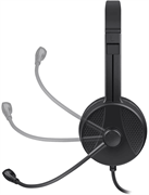 Компьютерная гарнитура Defender 63164 Tune 160 черный, провод 1.8 м