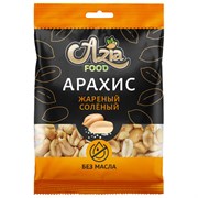 Арахис жареный соленый 50 г, AZIA FOOD