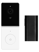 Дверной звонок Moes Wi-Fi Smart Battery Doorbell белый модели SC060-WCB2
