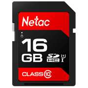Карта памяти Netac P600 SDHC 16GB U1/C10 up to 80MB/s, retail pack