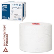 Бумага туалетная 90 м, TORK (Система Т6) PREMIUM, КОМПЛЕКТ 27 рулонов, 2-слойная, белая, 127520