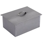 Коптильня двухъярусная металлическая, размер 350х260х160 мм, в гофрокоробе, 701730