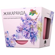 Набор для выращивания растений МАГИЯ ЦВЕТОВ "Жакаранда (фиалковое дерево)" (горшок, грунт, семена), tl-003
