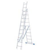 Алюминиевая трехсекционная лестница Сибртех 97820