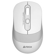 Мышь беспроводная с бесшумным кликом A4TECH Fstyler FG10, USB, 4 кнопки, оптическая, белая, 1147569
