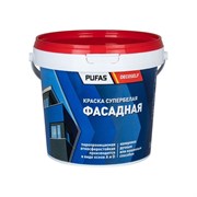 Фасадная белая краска Pufas Decoself Основа A мороз. (0,89л=1,4кг) ФК