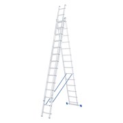 Алюминиевая трехсекционная лестница Сибртех 97824