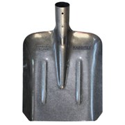 Лопата совковая без черенка 22х35 см, ребра жесткости, рельсовая сталь, RABBITEX (РАББИТЕКС) "RAIL STEEL", 700488