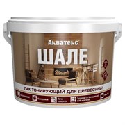 Тонирующий лак для древесины Акватекс ШАЛЕ
