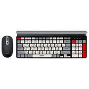 Набор беспроводной SMARTBUY 201359AG, клавиатура 79 клавиш, мышь 3 кнопки + 1 колесо, черный/серый/белый, SBC-201359AG-KW