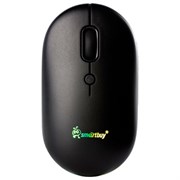 Мышь беспроводная бесшумная SMARTBUY 328AG, USB, 3 кнопки + 1 колесо-кнопка, черный, SBM328AGK