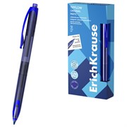Ручка-роллер автоматическая ERICH KRAUSE "TipFlow Stick Matic Original", СИНЯЯ, линия 0,4 мм, 63700