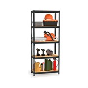 Стеллаж Металл-завод MZ-PROFIL 5 RAL9011 на заклепках 180х90х40х5