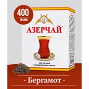Чай листовой АЗЕРЧАЙ черный с ароматом бергамота среднелистовой 400 г, ш/к 21031, 416757