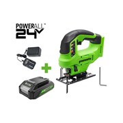 Лобзик GreenWorks GD24JS90
