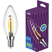 Светодиодная лампа REV FILAMENT свеча витая TC37