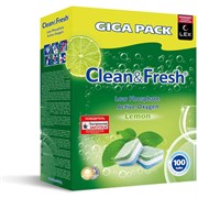 Таблетки для посудомоечных машин Clean&Fresh Clean&Fresh Allin1 giga