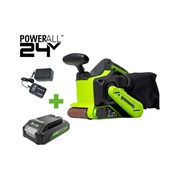 Ленточная шлифовальная машина GreenWorks G24BS
