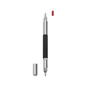 Двусторонняя чертилка-скрайбер для разметки по металлу стеклу Vitatools chertilka-skrayber