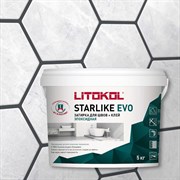 Эпоксидный состав для укладки и затирки мозаики Litokol STARLIKE EVO S.140 NERO GRAFITE