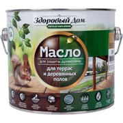 Масло для террас и деревянных полов Здоровый дом Лк-00009560