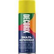 Универсальная аэрозольная акриловая эмаль Decorix 0101-07 DX