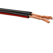 Провод акустический ELTROS ШВП-М (ШВП-2) 2x0,5, бухта 200м, красно-черный