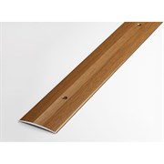 Прямой алюминиевый декоративный порог Лука 00000001771