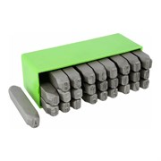 Набор стальных буквенных клейм Beril 553010