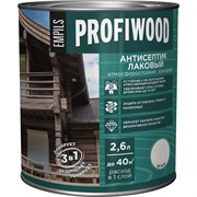 Лаковый тонирующий атмосферостойкий алкидный антисептик Profiwood 67011