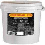 Терморасширяющийся огнезащитный акриловый однокомпонентный герметик Огнетитан Гто