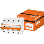 Автомат TDM ELECTRIC ВА47-100 4Р, 50 А, 10 кА, D