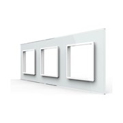 Рамка для розетки LIVOLO BB-C7-SR/SR/SR-11