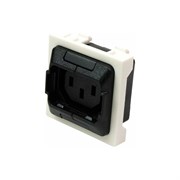 Розетка LANMASTER LAN-SIP-23IEC-C13L