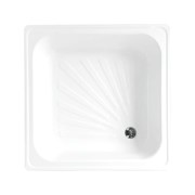 Квадратный стальной поддон Loranto 77020