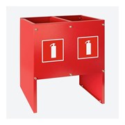 Сборно-разборная подставка для двух огнетушителей Metall78.ru ПО-10-2