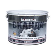 Кроющий антисептик для древесины Акватекс Сканди