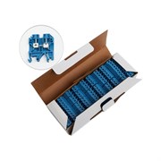 Изолированный винтовой наборный зажим Stekker ЗНИ - 4,0