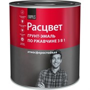 Алкидная грунт-эмаль по ржавчине Расцвет 65203