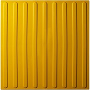 Тактильная плитка PALITRA TECHNOLOGY 50245-1-PVC-500x500x4-Y-10